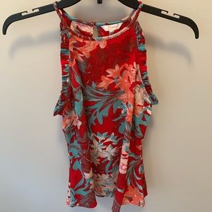 Halter, sleeveless top